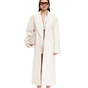 Lioness Olsen Coat White Cream